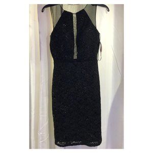 Morgan and Co. Black Lace Dress